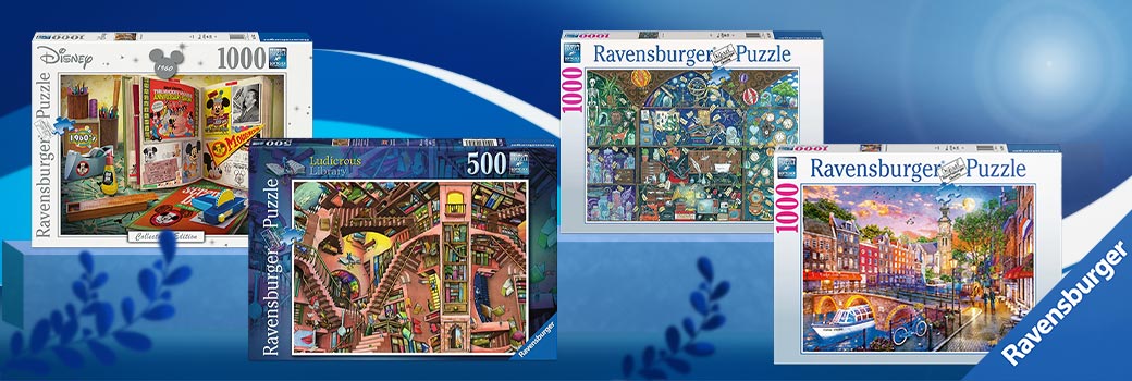 We love Ravensburger jigsaw puzzles!